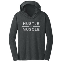 Load image into Gallery viewer, TSF: Hustle over Muscle Unisex Triblend Hooded T-Shirt