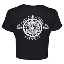 Load image into Gallery viewer, TSF: GRIT Ladies' Flowy Cropped Tee