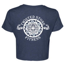 Load image into Gallery viewer, TSF: GRIT Ladies' Flowy Cropped Tee