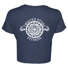 Load image into Gallery viewer, SIYL: STAY IN YOUR LANE  Ladies' Flowy Cropped Tee