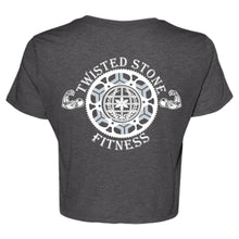 Load image into Gallery viewer, TSF: GRIT Ladies' Flowy Cropped Tee