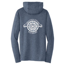 Load image into Gallery viewer, TSF: Hustle over Muscle Unisex Triblend Hooded T-Shirt