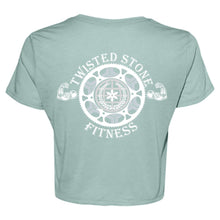 Load image into Gallery viewer, TSF: GRIT Ladies' Flowy Cropped Tee