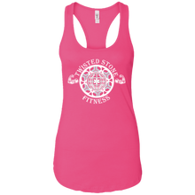 Load image into Gallery viewer, SIYL- Stay In Your Lane Ladies Ideal Racerback Tank (logo front)