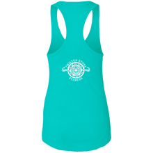 Load image into Gallery viewer, SIYL- Stay In Your Lane Ladies Ideal Racerback Tank (logo back)