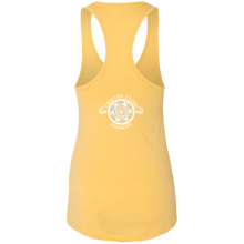 Load image into Gallery viewer, SIYL- Stay In Your Lane Ladies Ideal Racerback Tank (logo back)
