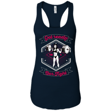 Load image into Gallery viewer, Get Ready for a Bar Fight Ladies Ideal Racerback Tank