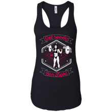 Load image into Gallery viewer, Get Ready for a Bar Fight Ladies Ideal Racerback Tank