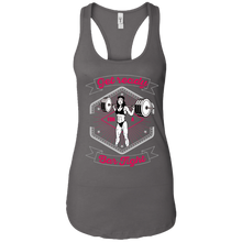 Load image into Gallery viewer, Get Ready for a Bar Fight Ladies Ideal Racerback Tank