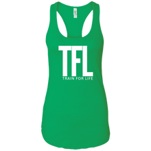 Load image into Gallery viewer, TFL- Train For Life Ladies Ideal Racerback Tank