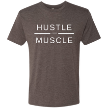 Load image into Gallery viewer, HUSTLE over MUSCLE: Men&#39;s Triblend T-Shirt