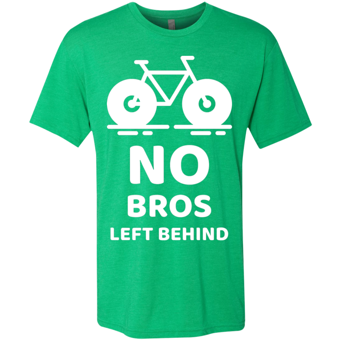 No Bros Left Behind Tri-Blend Premium Men's T-Shirt