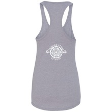Load image into Gallery viewer, SIYL- Stay In Your Lane Ladies Ideal Racerback Tank (logo back)