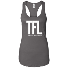 Load image into Gallery viewer, TFL- Train For Life Ladies Ideal Racerback Tank
