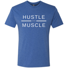 Load image into Gallery viewer, HUSTLE over MUSCLE: Men&#39;s Triblend T-Shirt